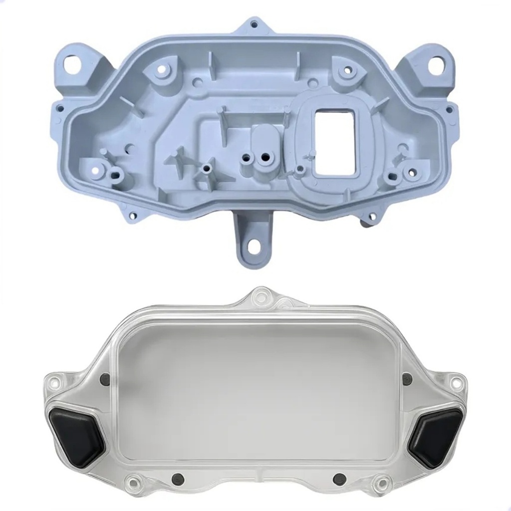 CARCAÇA DE PAINEL LENTE 2 BOTÕES + INTERNA TITAN 150 / TITAN 160 / FAN 150 / FAN 160 2014 ATÉ 2024