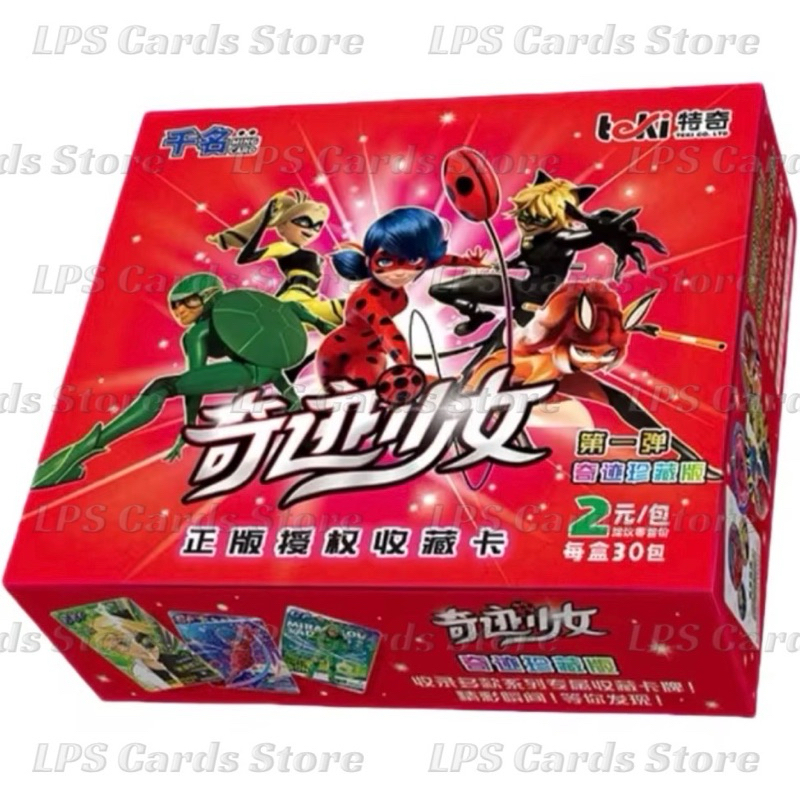 Cartas Miraculous: As Aventuras de Ladybug TCG - Ming Card / Teki | Nível 02~LB-A01-02 (Caixa Lacrada)