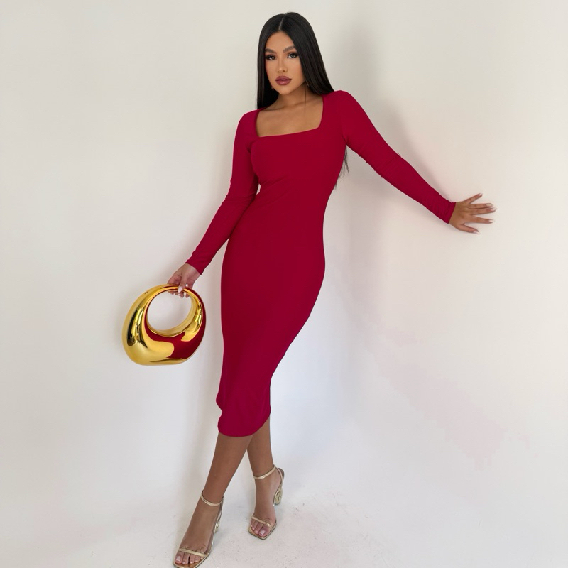 Vestido Decote Quadrado na Black Friday 2025 | BuscaProdutos