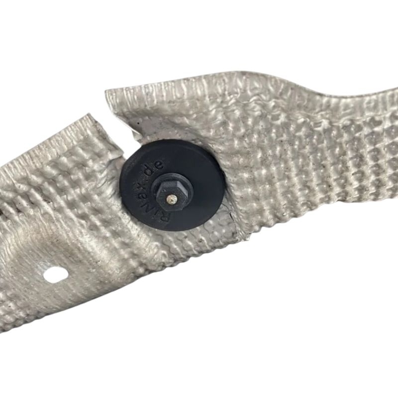 Porca para reparo da lata defletora do escapamento VW - kit com 06