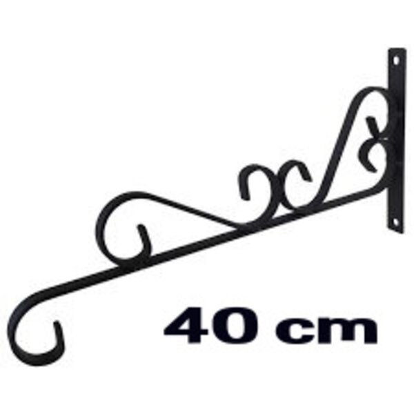suporte gancho de parede para plantas folhagem com 40cm