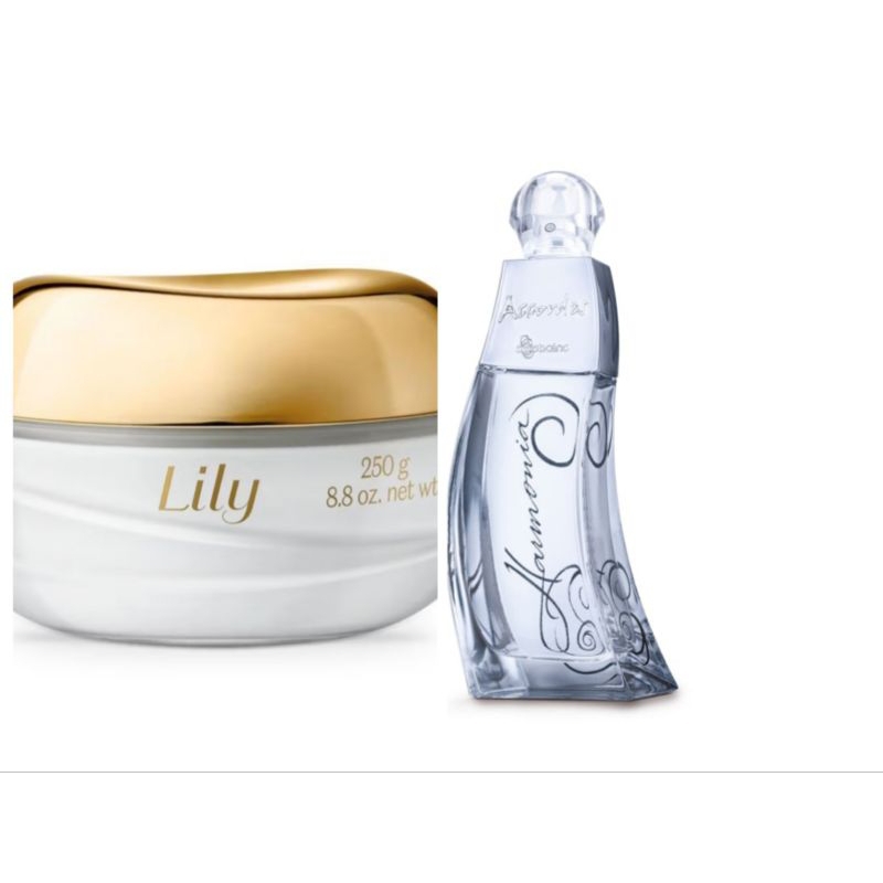 combo  Lily Hidratante acetinado 259ml +Acordes Arminia 100mll