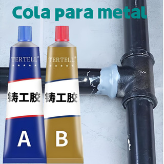 Cola para metal Cola De Reparo Industrial Soldagem A Frio Resistente Ao Calor Pasta De Me…