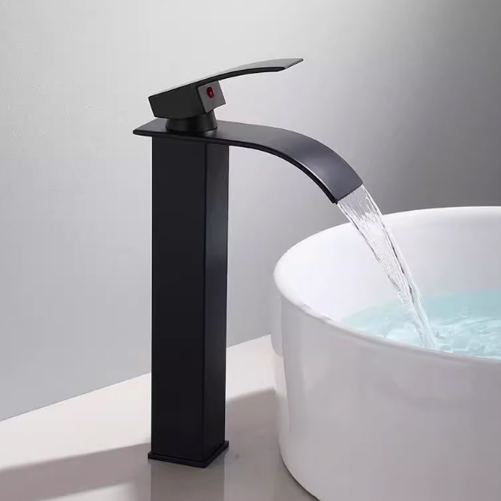 Heemli Torneira de casa de banho Aço inoxidável Torneiras de lavatório Frio/Quente