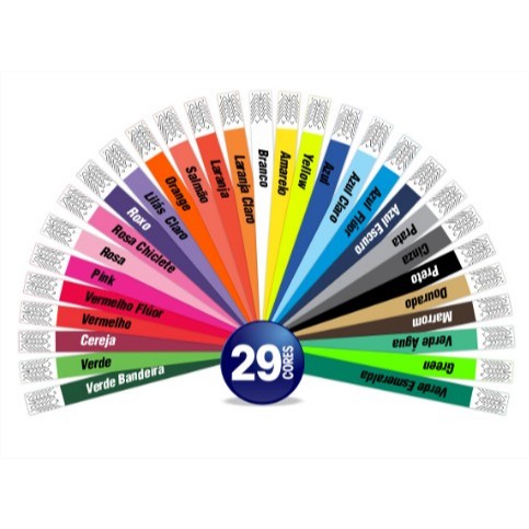 1000 Pulseiras Lisas sem Personalização Identificação Festas Eventos Show Baladas Bares Congressos em Oferta na Shopee