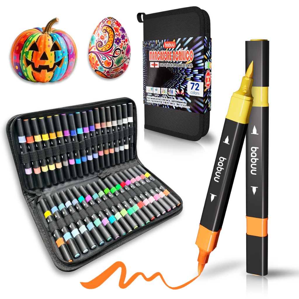 Canetinha Ponta de Pincel: Onde Comprar | BuscaProdutos