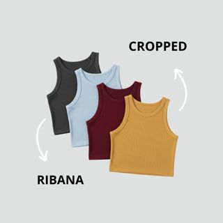 KIT 5 Croppeds Regata Feminino De Ribana em Oferta na Shopee