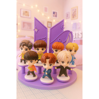 Suporte Exclusivo BTS TinyTAN Love Yourself – Para Coleção McD (sem bonecos) em Oferta na Shopee