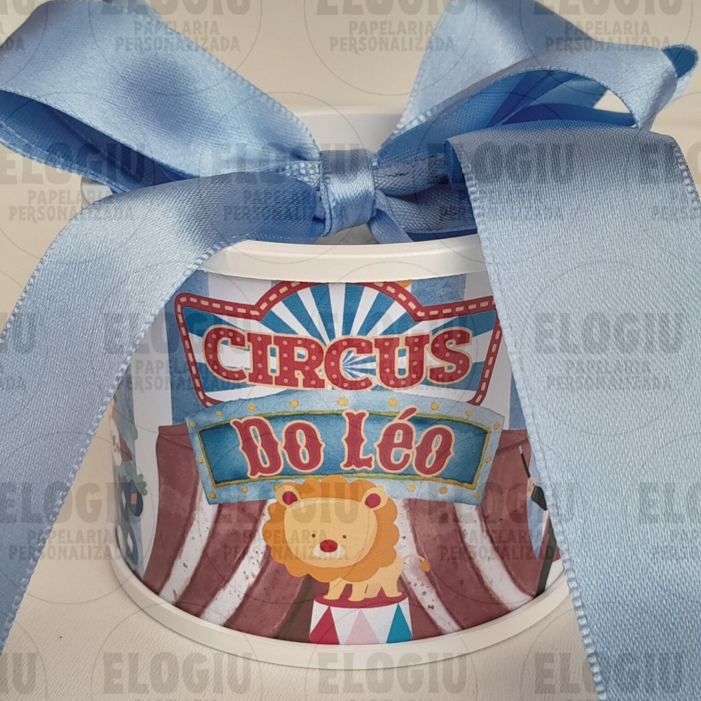 Lembrancinha festa infantil, Circo, lembrancinha personalizada - Tubolata personalizada 5X6