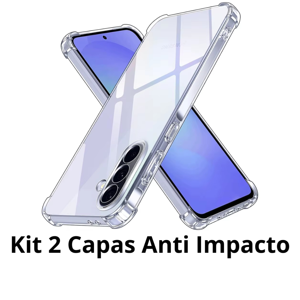 Kit 2 Capas Capinha Anti Impacto Transparente para Samsung Galaxy Todos Modelos em Oferta na Shopee
