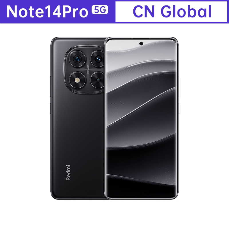 Versão China Continental.Xiaomi Redmi Note 14 Pro 5G 256/8GB Câmera 50MP, NFC: N