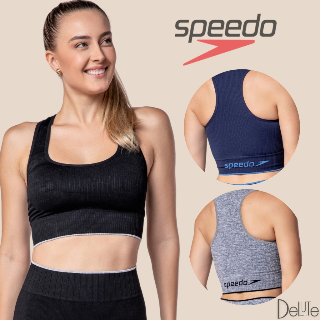 Top Fitness Feminino Canelado Com Bojo Removível Costas Nadador Academia Yoga em Oferta na Shopee