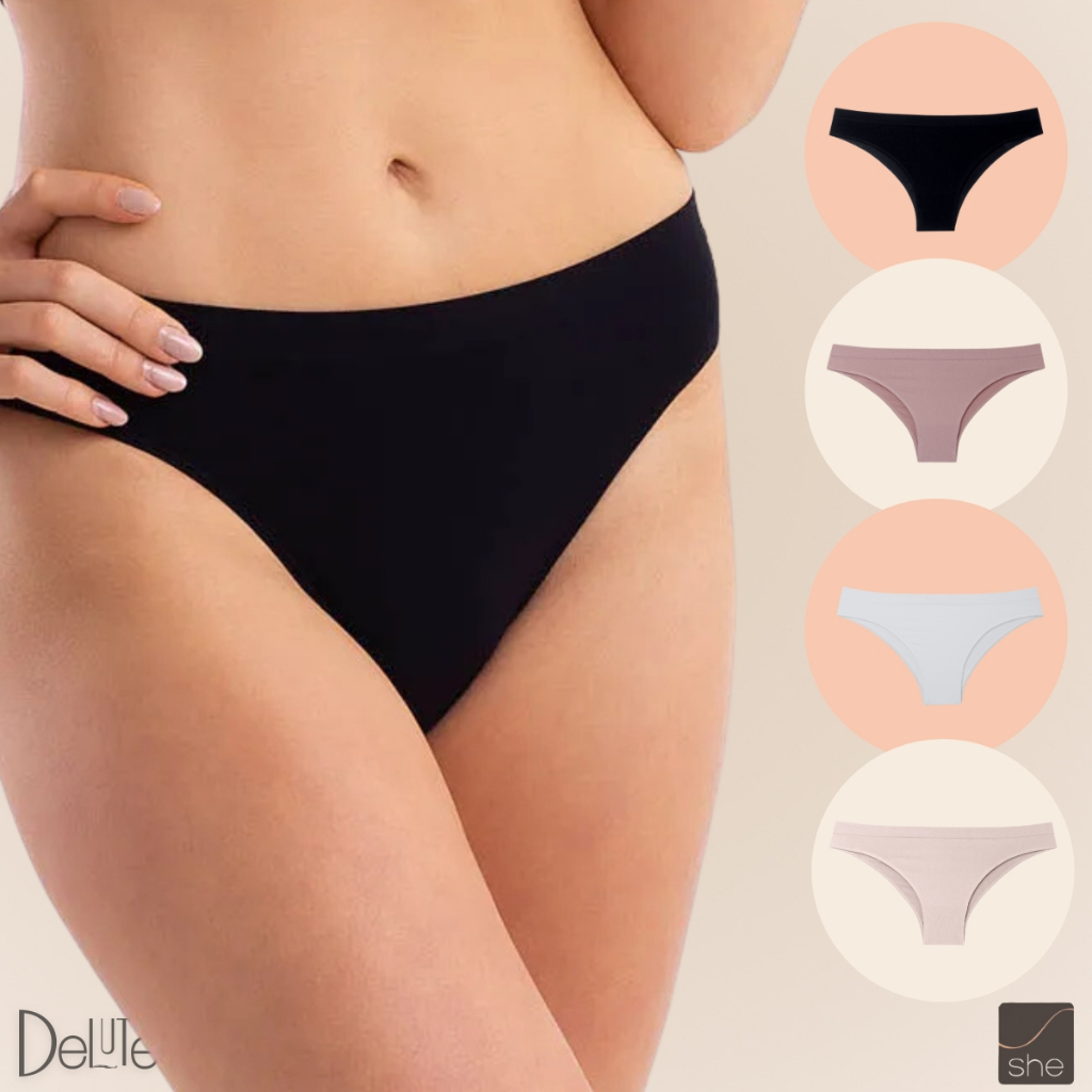 Calcinha Biquíni Microfibra Sem Costura She Modelo Anatômica Mash Confortável Feminina Discreta em Oferta na Shopee