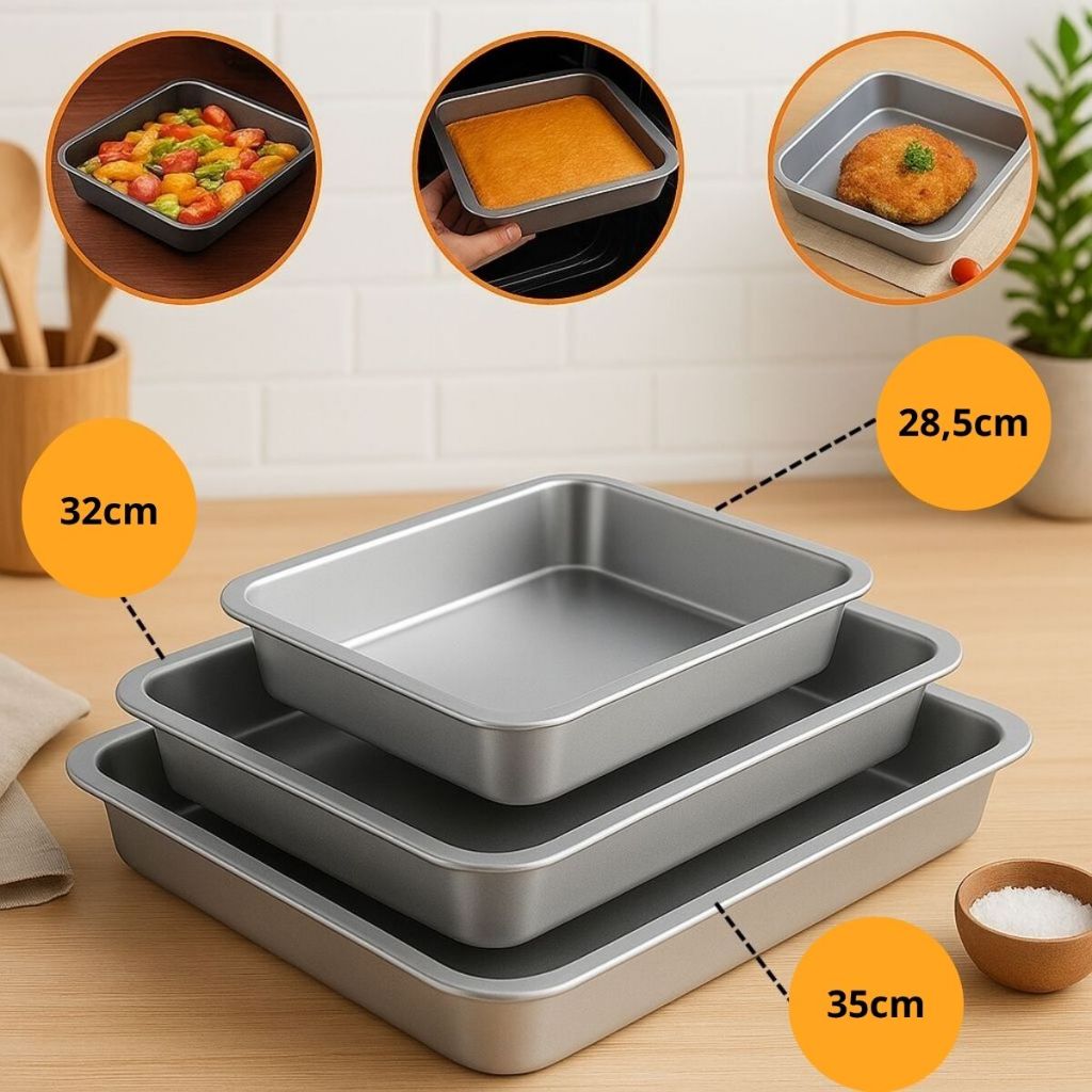 Assadeira Forma Retangular Alumínio: Onde Comprar | BuscaProdutos