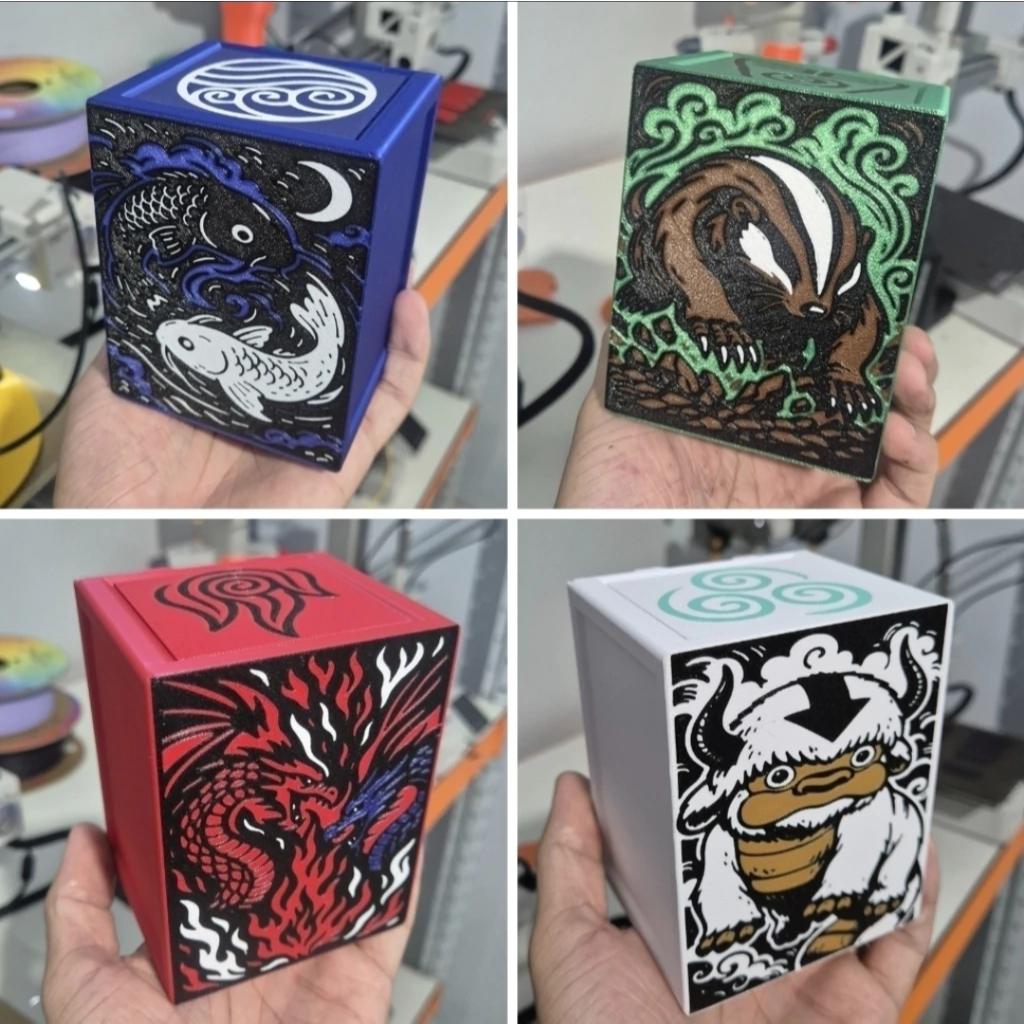 Deckbox/Caixa Magic Avatar Showcase 100+ Commander MTG/TCG AVATAR