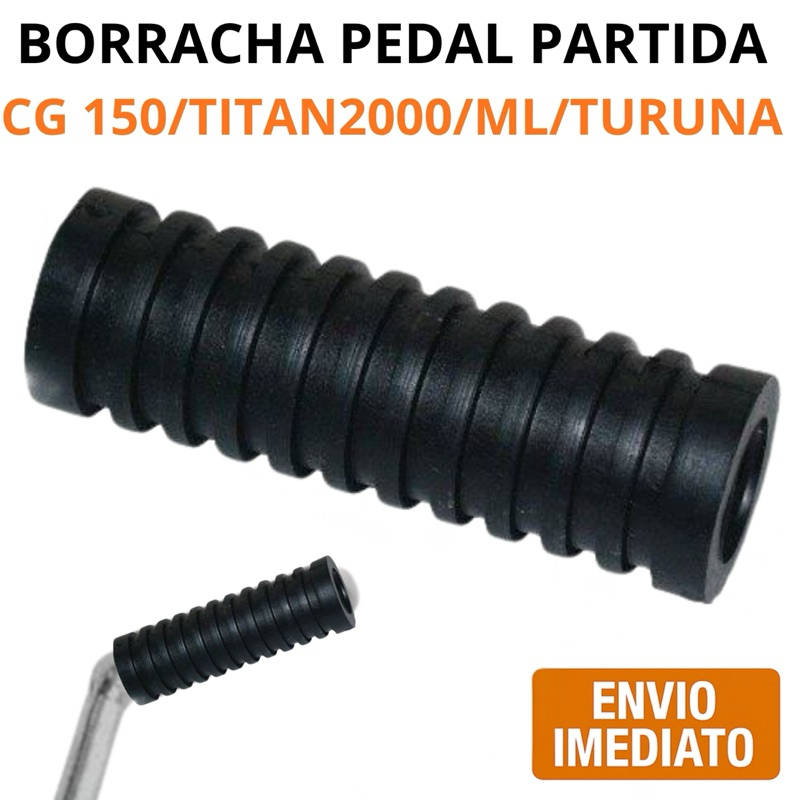 Borracha Pedal de Partida Honda CG Titan 125 150 / Fan 125 150 – Alta Qualidade