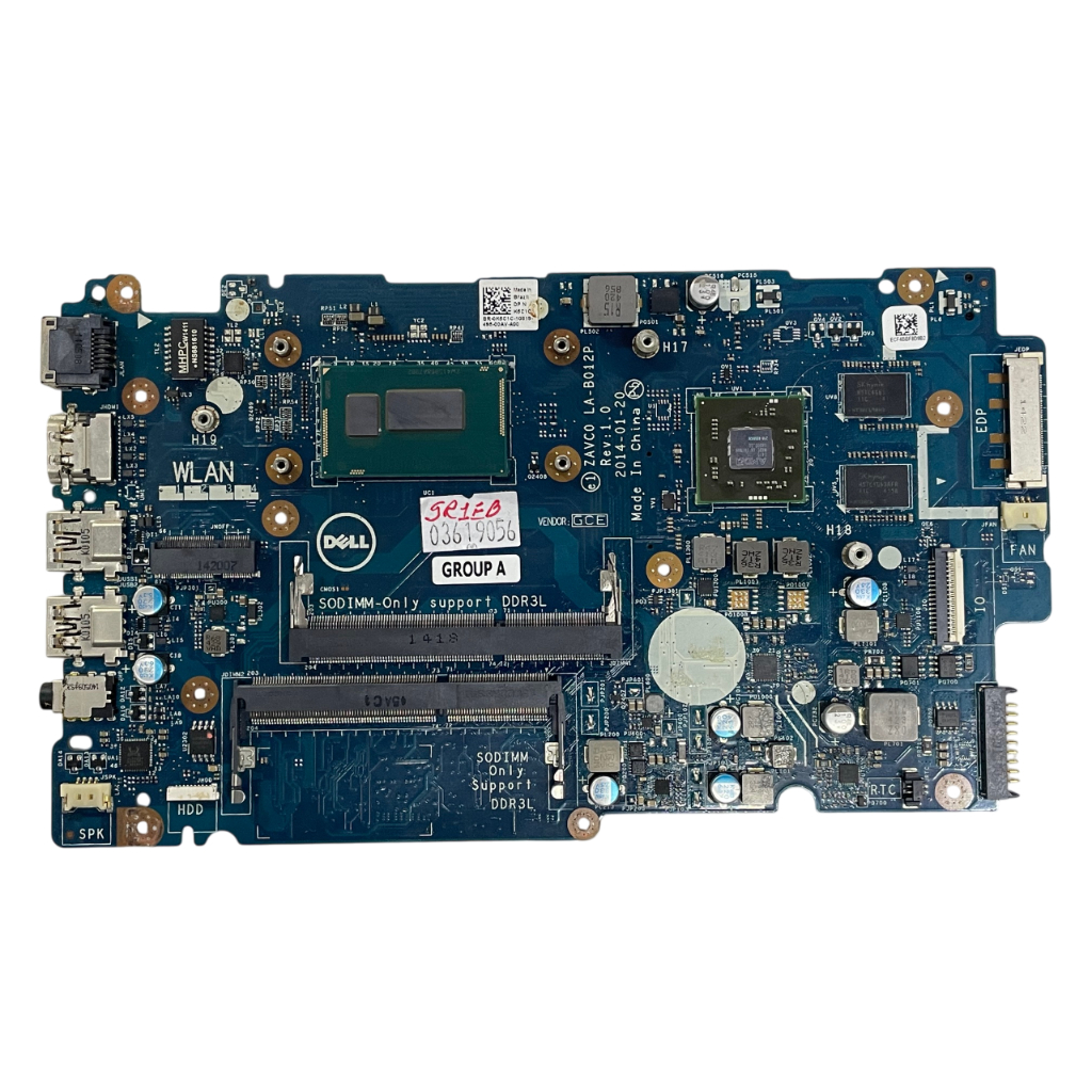 Placa Mãe Notebook Dell Inspiron 5547 Touch Zavco La-b012p I7 4510u Defeito