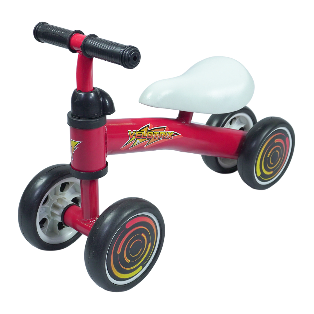 Bicicleta de Equilíbrio Andador Balance Infantil Velotrix – Rodas de EVA, Banco Macio e Quadro de Aço | QUEEN SHOP em Oferta na Shopee