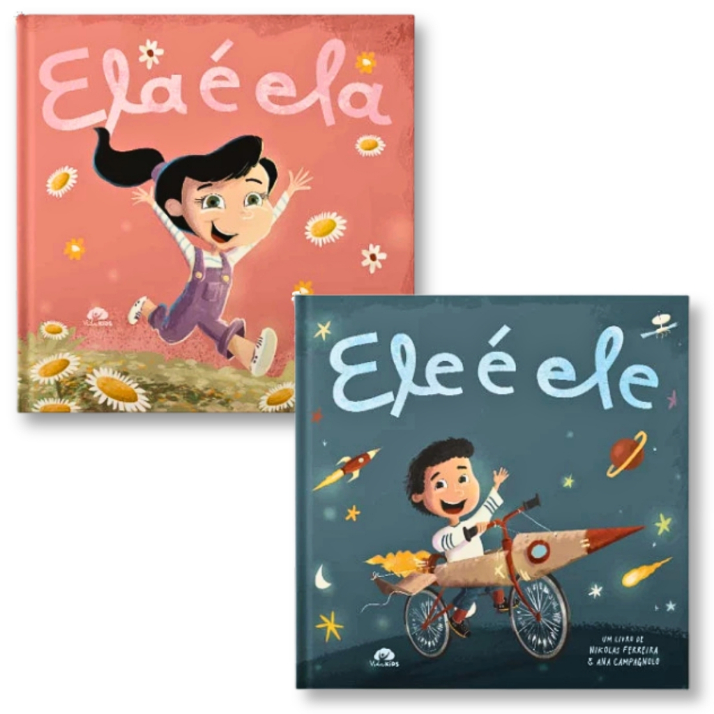 Ele é Ele e Ela é Ela | Nikolas Ferreira e Ana Campagnolo | Capa Dura