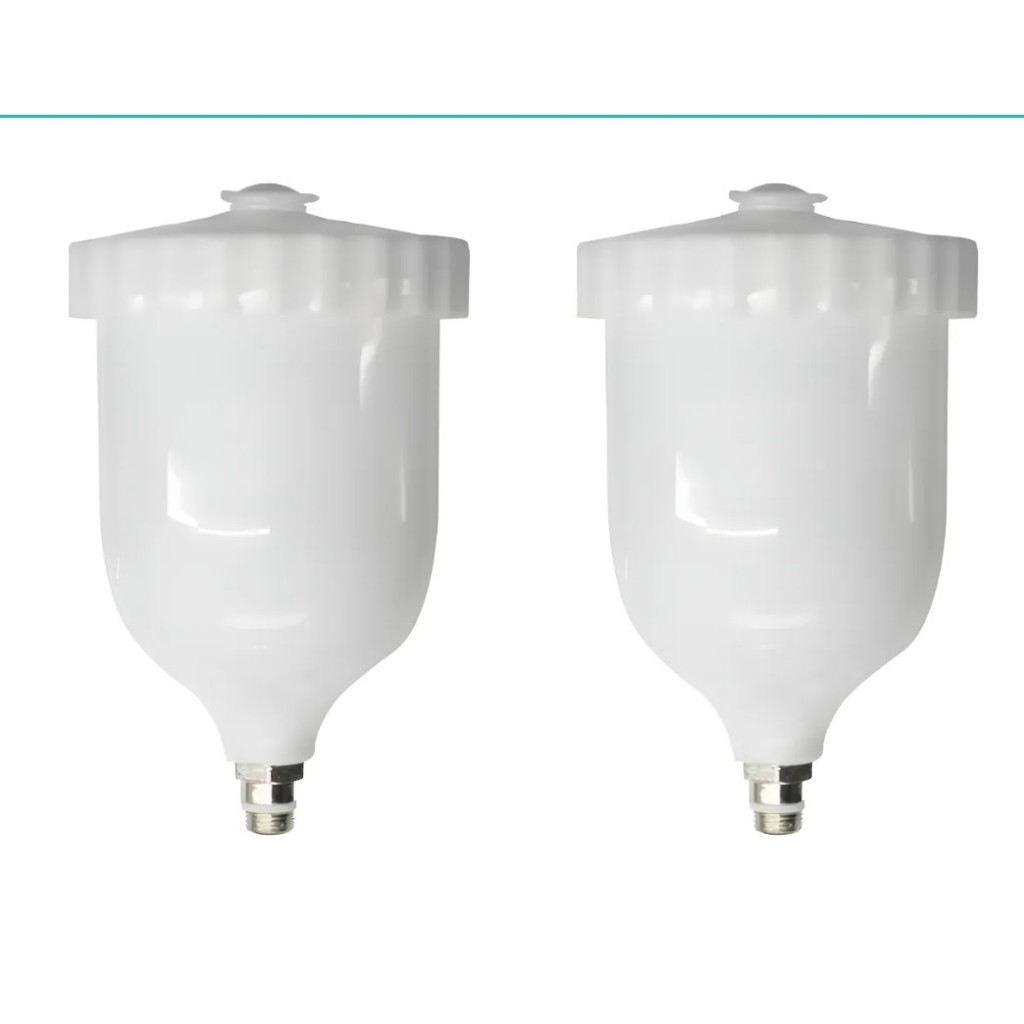 Kit 2 Unidades Copo Caneca Pistola De Pintura 600ml 8545 em Oferta na Shopee