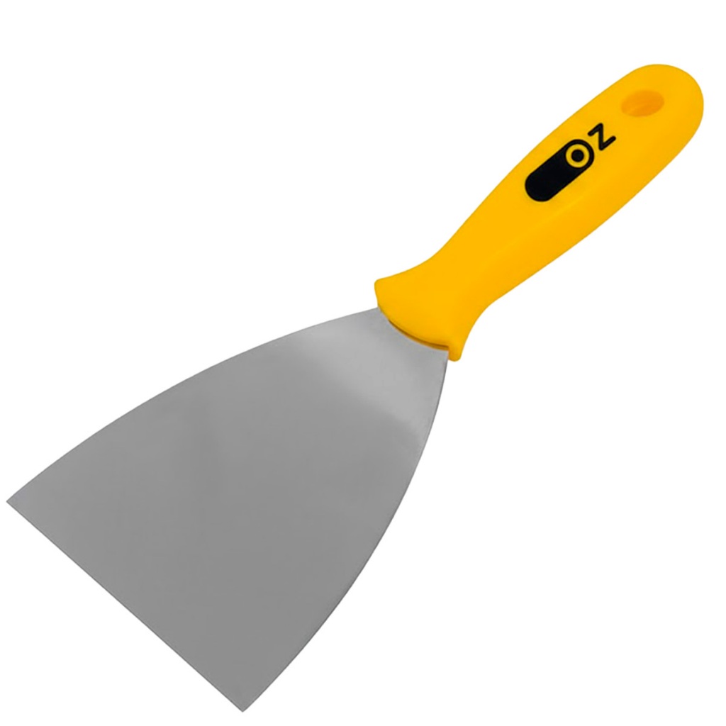 Espátula Multiuso De Aço Resistente Com Cabo De Plástico 8cm Lisa Oz em Oferta na Shopee