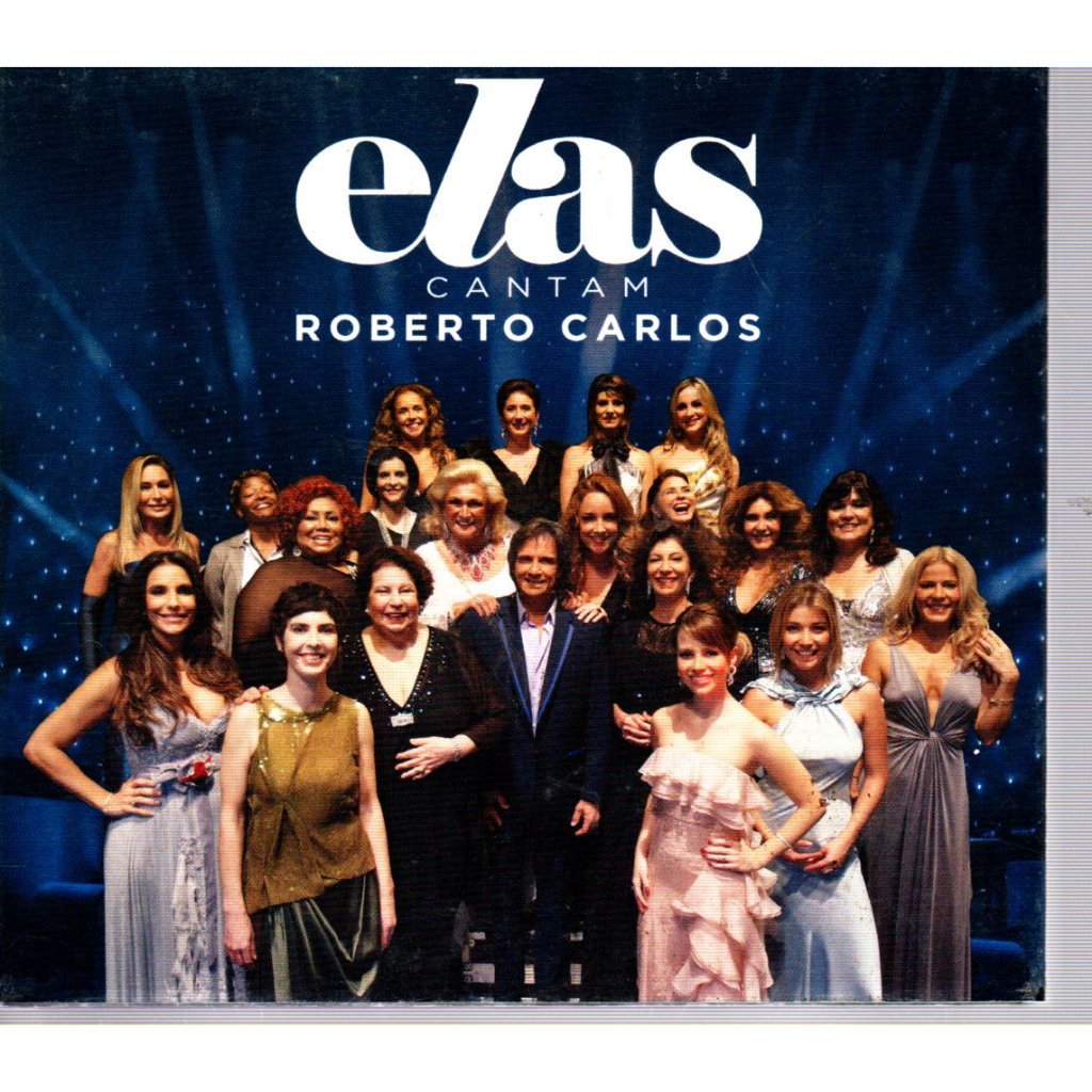 CD ROBERTO CARLOS – ELAS CANTAM ROBERTO ( DUPLO ) AMIGO RECORDS