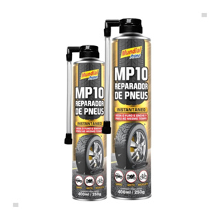 Kit 2 Reparador De Pneus Spray Instantâneo Carro Moto Bicicleta MP10 400ml em Oferta na Shopee