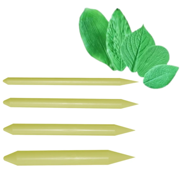 Kit Jogo Estecas De Ponta 4 Peças Bluestar Para Pasta Americana Biscuit