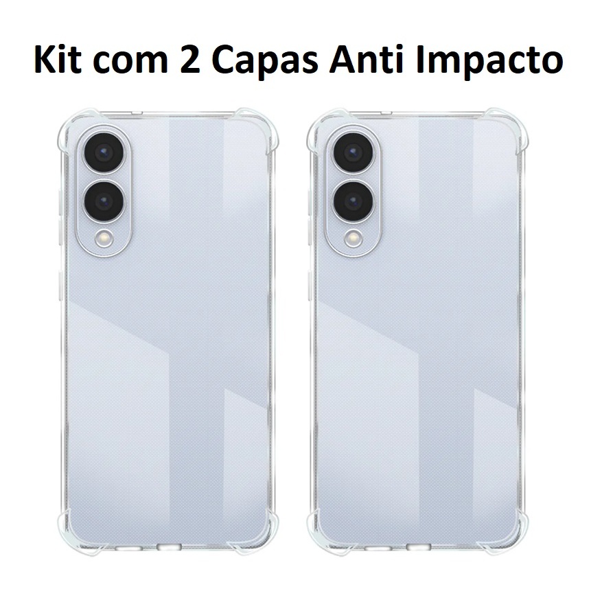 2 Capas Capinha P/ Samsung Galaxy A05 A15 A24 A35 A55 S24 FE S25 Plus Ultra A06 A16 A26 A56 A07 A17