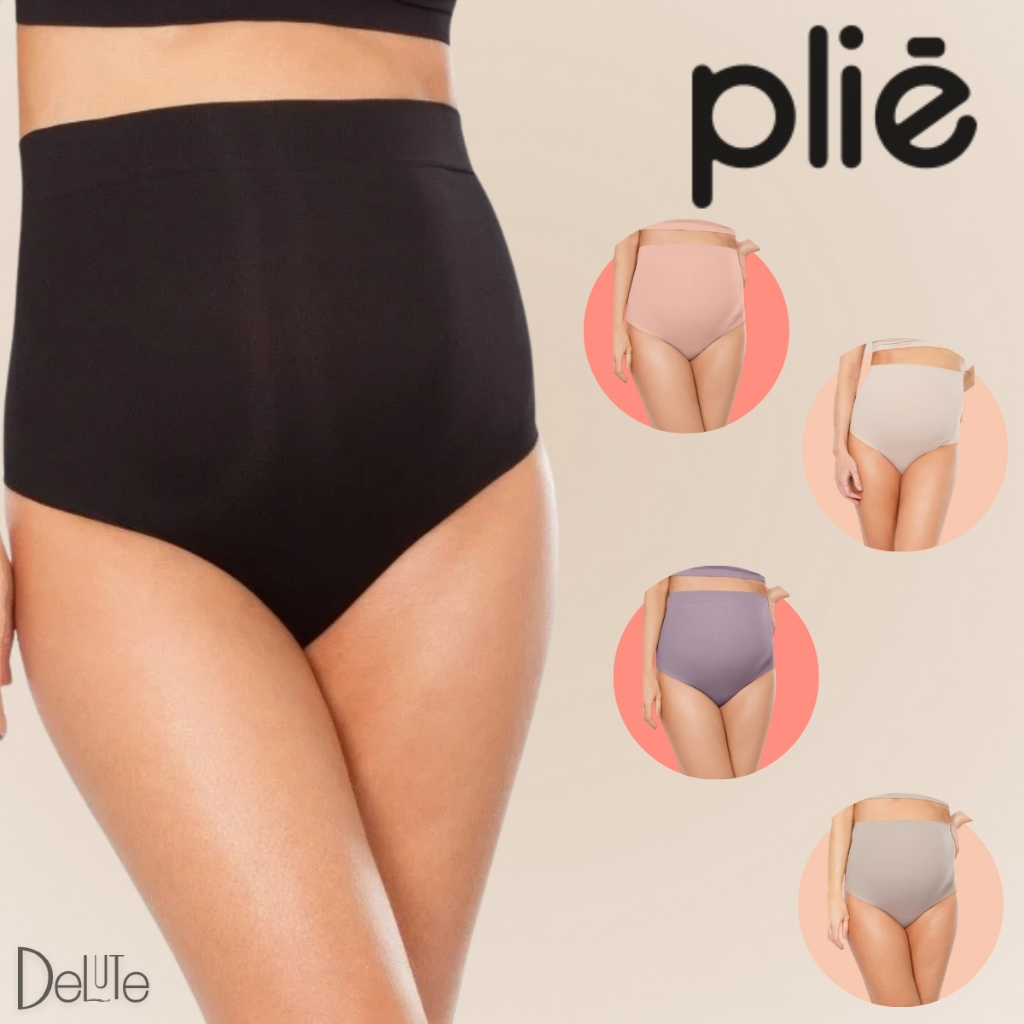Calcinha Alta Maternity Plie Cavada Para Gestante Gravida Sem Costura Conforto e Sustentacao