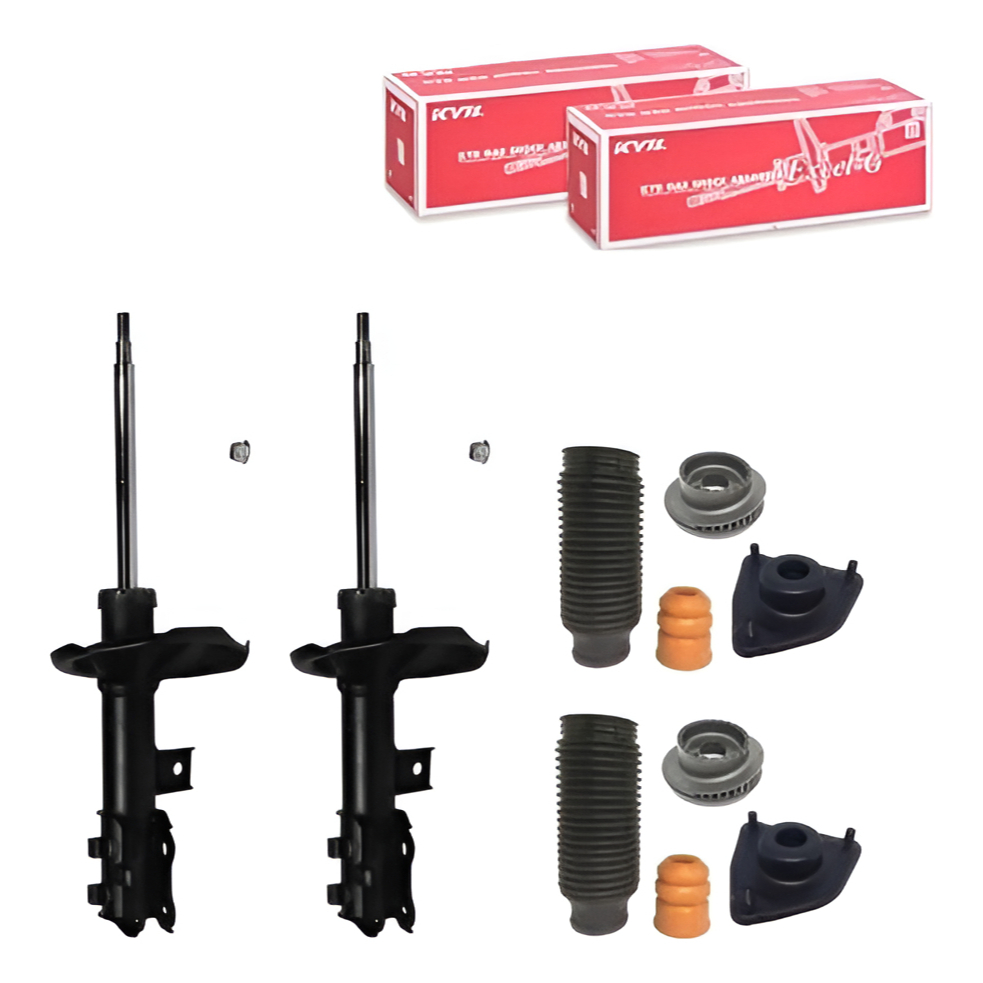 2 Amortecedores Dianteiros Kayaba + Kits Kia Cerato 08/13 em Oferta na Shopee