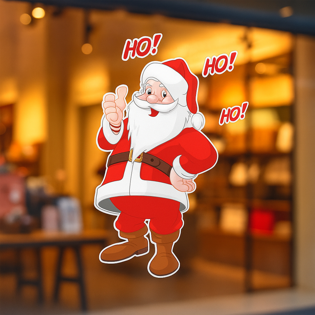 Adesivo de Vidro Papai Noel: Onde Comprar | BuscaProdutos