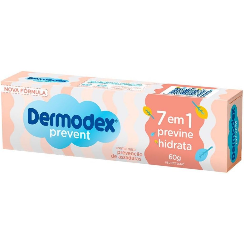 Pomada para Prevenção de Assaduras Dermodex Prevent 60g em Oferta na Shopee