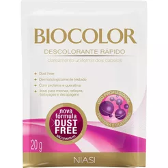 Pó Descolorante Biocolor Proteína E Queratina 20g