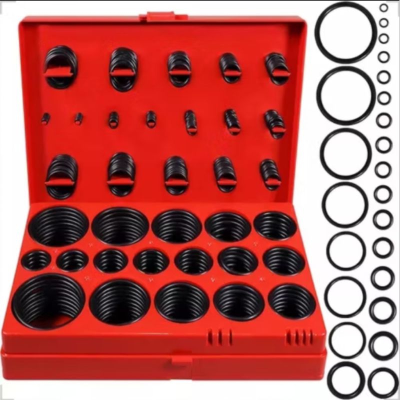 Oring Anel Vedação Jogo Estojo Borracha Kit Lorben 347 Peças 15633