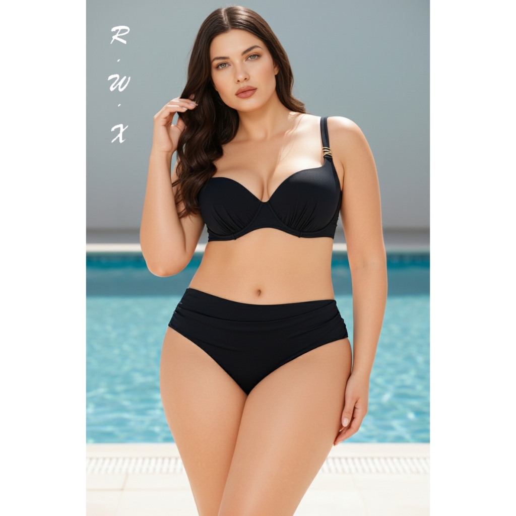 RWX  VEST Biquíni Plus Size com Sustentação e Estilo Único 2025 XX549