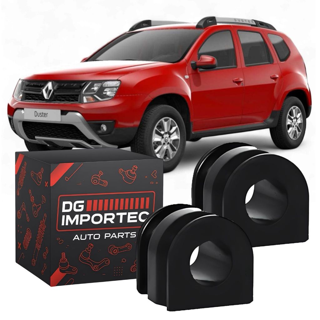 Par Bucha Barra Estabilizadora Dianteira Renault Duster 2009 A 2018