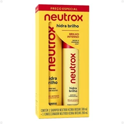 Kit Shampoo 300ml + Condicionador 200ml Neutrox Hidra Brilho