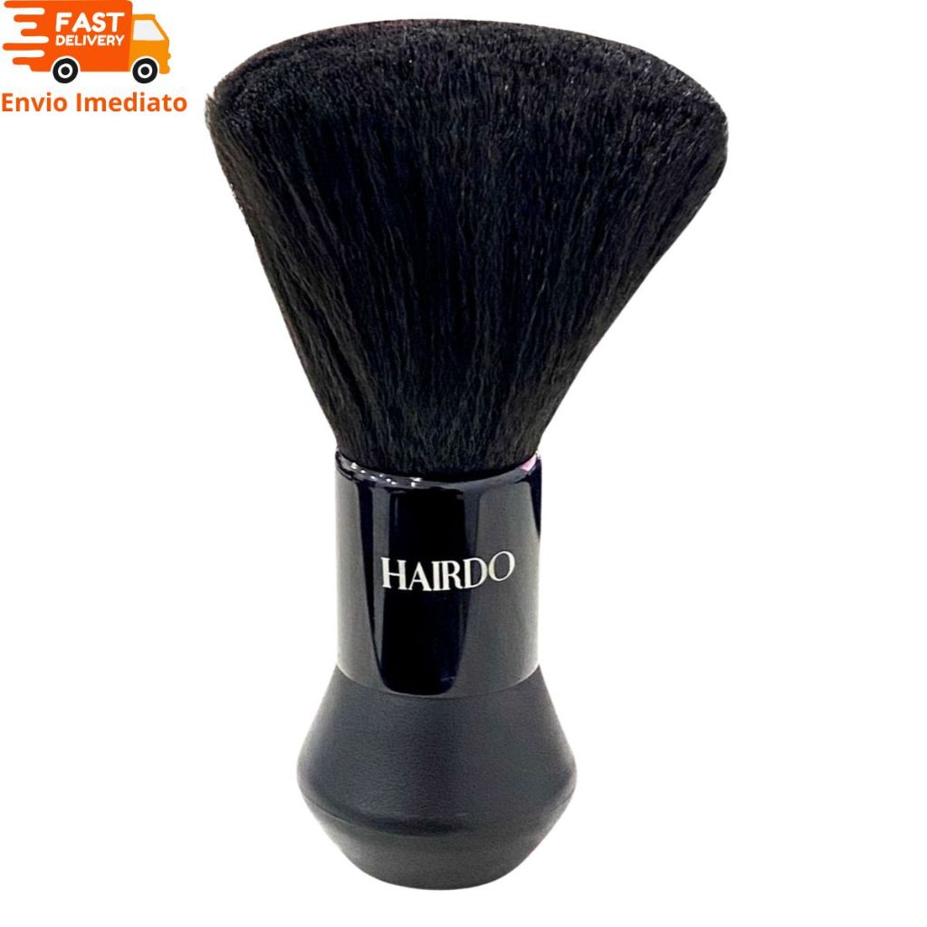 Espanador Pincel Barbeiro Cabeleireiro Hairdo Cerdas Macias Ref.18004