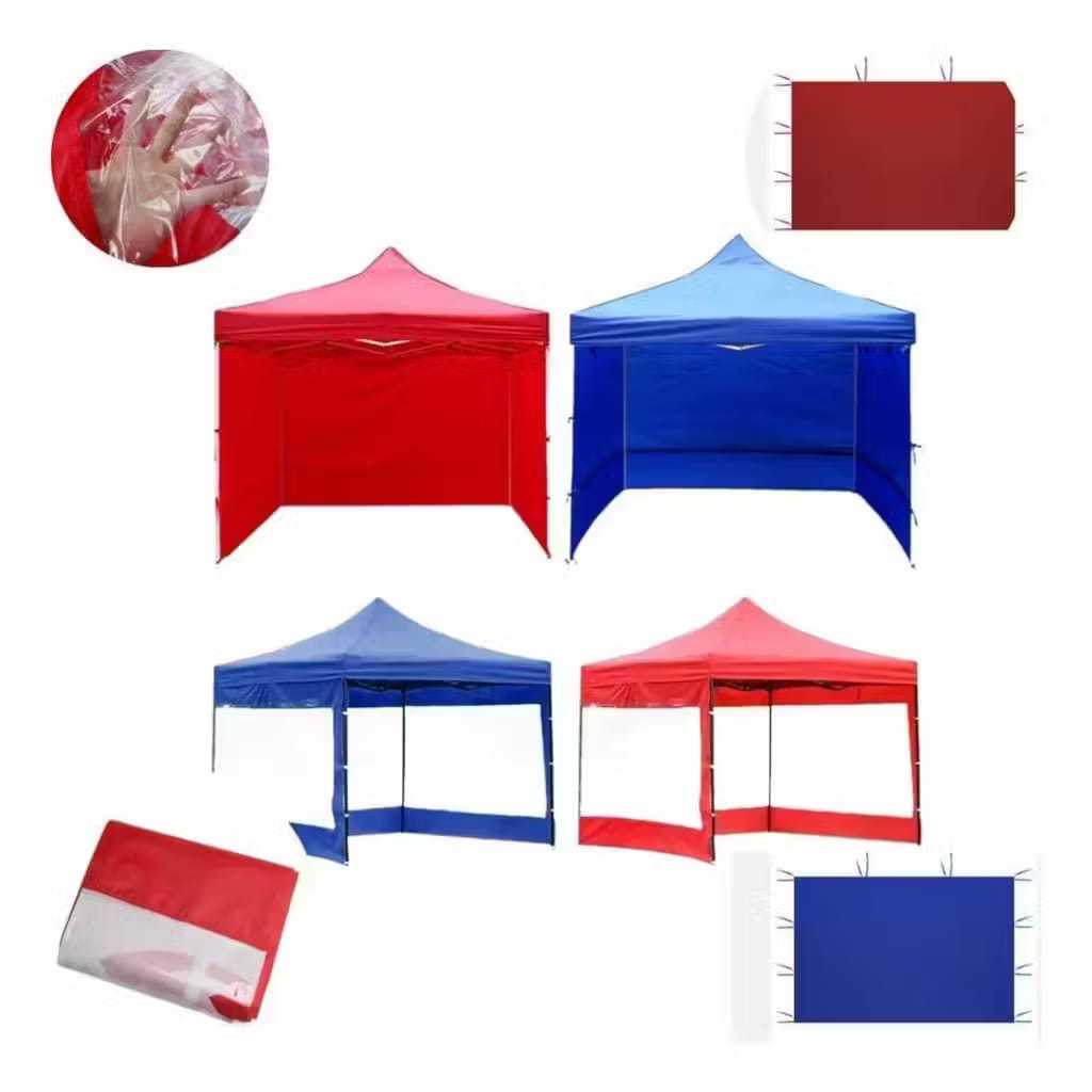 Parede Lateral Tenda Gazebo Tranparente ou Tecido Fechado