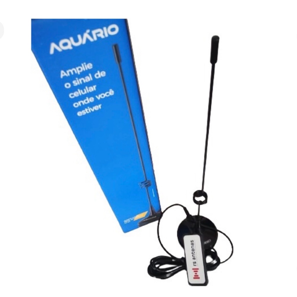 Antena Veicular Estabilizadora de Sinal Aquário Com indutor Embutido (Frete Grátis)