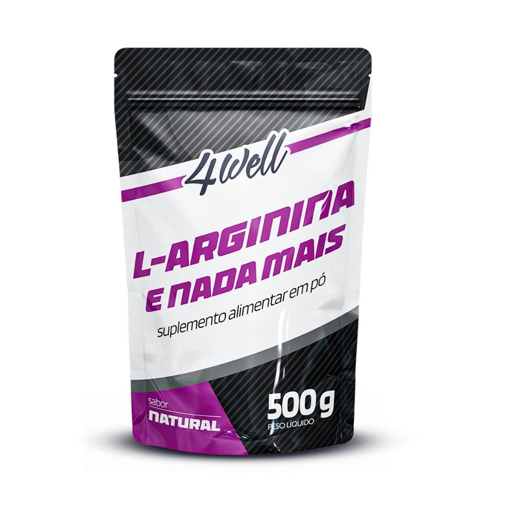 L - Arginina 4well 500g 100% Pura Importada em Oferta na Shopee