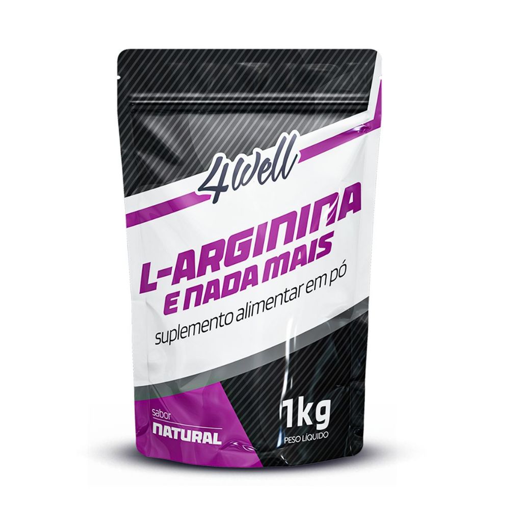 L - Arginina 4well 1kg 100% Pura Importada em Oferta na Shopee