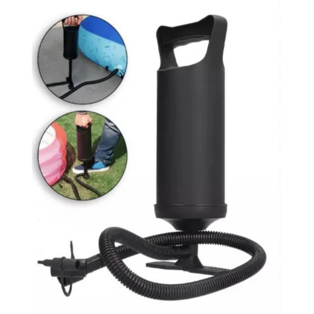 Bomba De Ar Manual 30 cm Inflador Portátil Dia a Dia Para Piscinas, Boias e Colchões em Oferta na Shopee