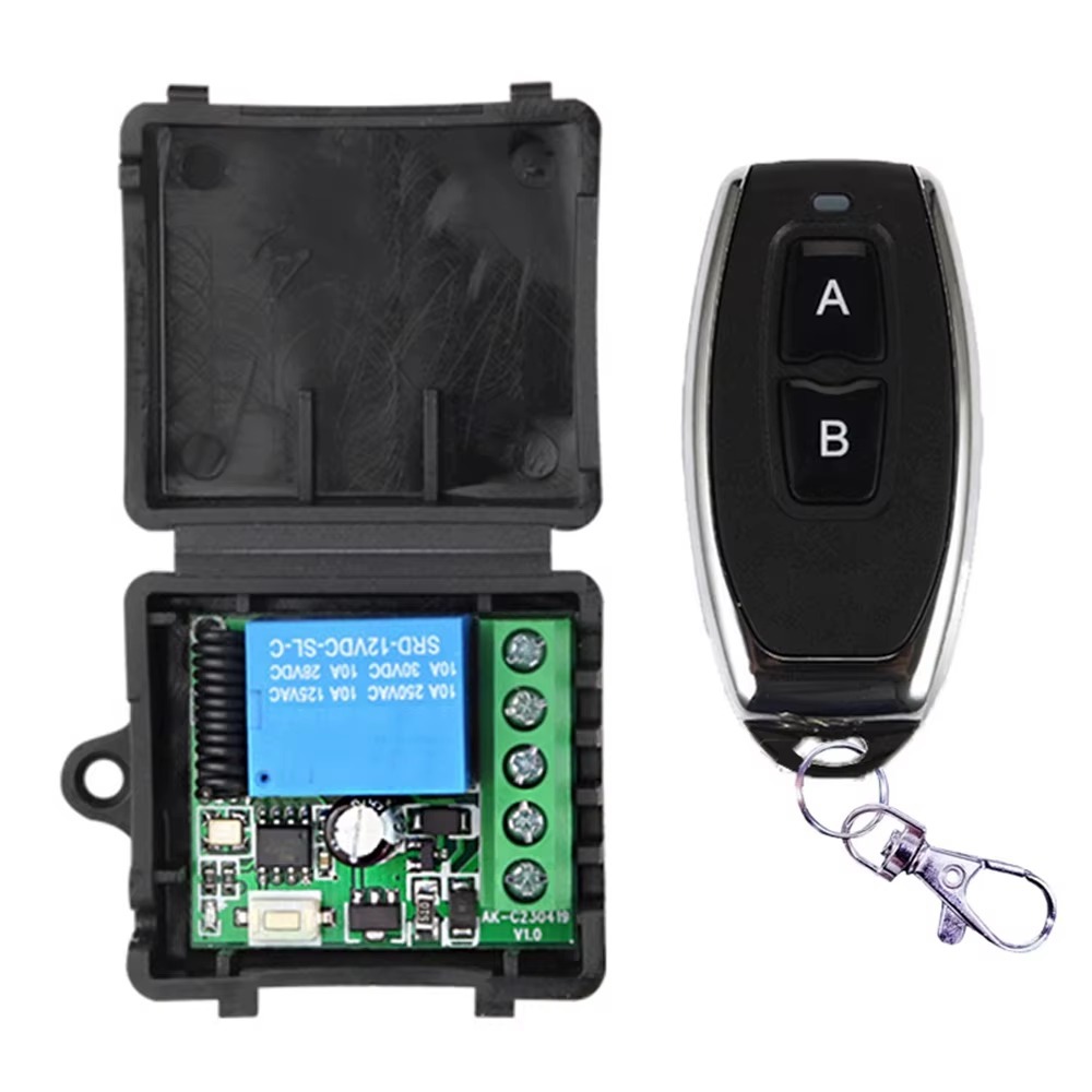 Controle Remoto Com Receptor Sem Fio 433 Mhz Rf - Ofa