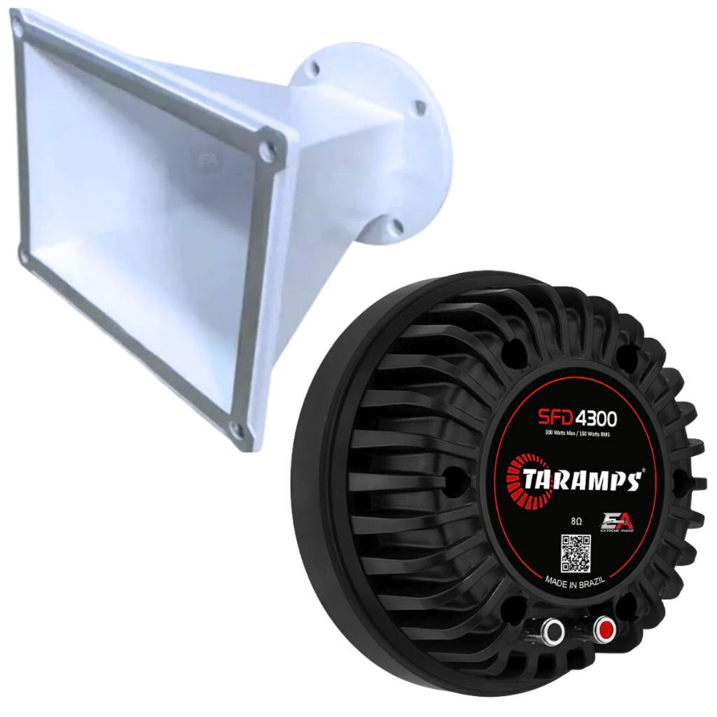 Driver Sfd4300 8 Ohms 150w Rms Taramps Com Corneta 1519