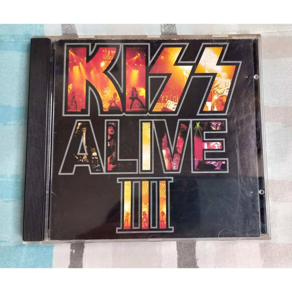 Cd Kiss Alive Iii Made In Usa Perfeito Original Poster