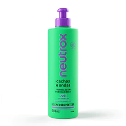 Creme Para Pentear Neutrox Cachos E Ondas Com 300ml