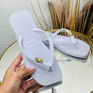 LANÇAMENTO! Chinela Feminina Rasteirinha HV Na Promo! em Oferta na Shopee