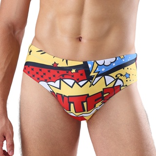 Z&D Lingerie Sungas Masculinas Cuecas Cavadas Desenho Animado Respirável Apertado Com Bojo 24152 em Oferta na Shopee